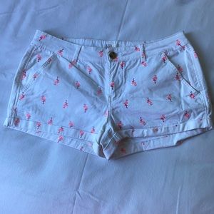 SO Cotton Flamingo Shorts